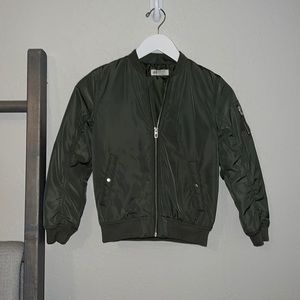 H&M girls bomber jacket like new